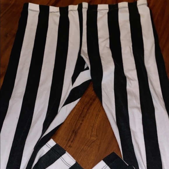 Striped (black and white pants ) - Picture 1 of 1